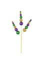 19" GLITTER BALL SPRAY MARDI GRAS