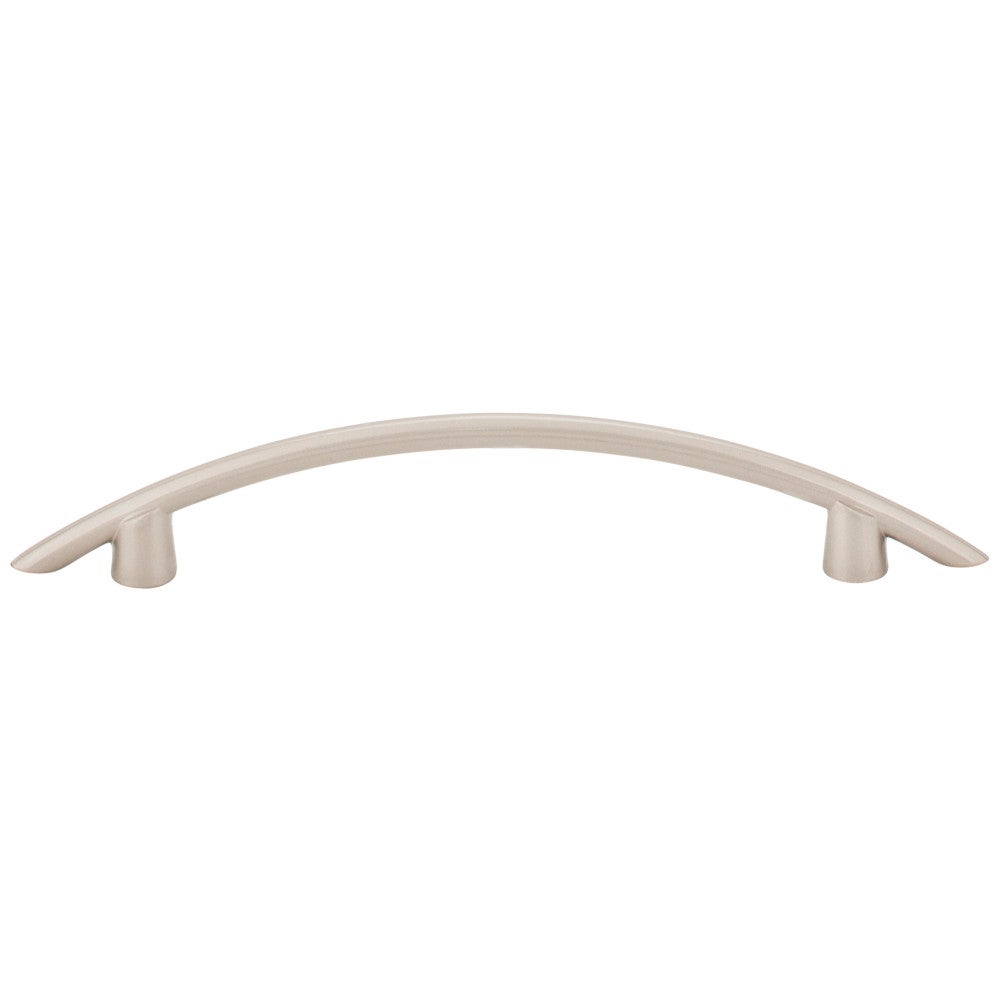 96 mm Center-to-Center Dull Nickel Arched Capri Cabinet Pull