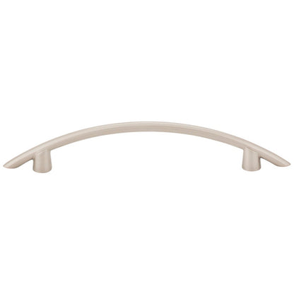 96 mm Center-to-Center Dull Nickel Arched Capri Cabinet Pull