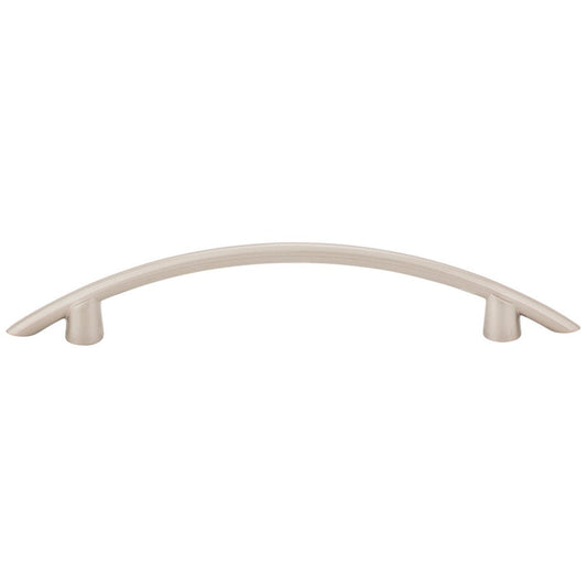 96 mm Center-to-Center Dull Nickel Arched Capri Cabinet Pull