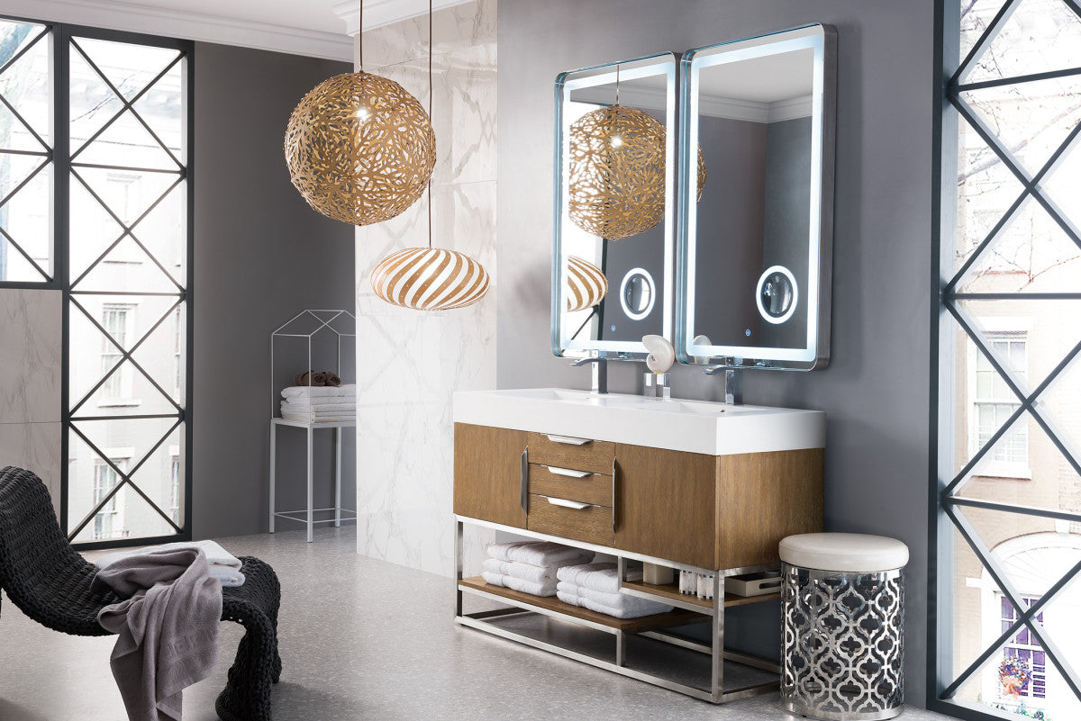 Columbia 59" Double Vanity Cabinet