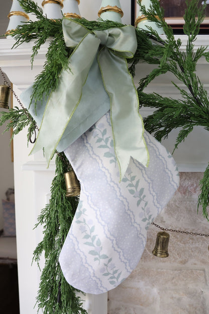 Scallop Stripe Christmas Stocking | Chapple Chandler X Nicole Speake