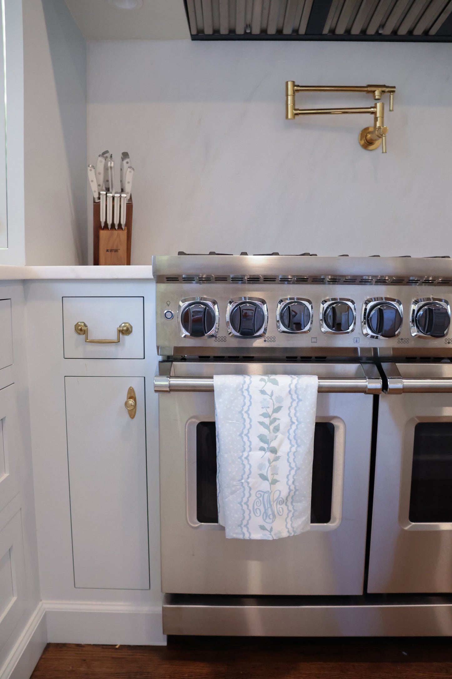 Chapple Chandler x Nicole Speake Monogrammed Kitchen Towels