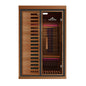 Peak Saunas Fuji 2-Person Full Spectrum Infrared Sauna with XL Medical-Grade Red Light Therapy & Smart WiFi App Control