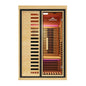 Peak Saunas Everest 2-Person Full Spectrum Infrared Sauna with XL Medical-Grade Red Light Therapy & Smart WiFi App Control