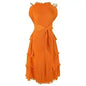 A1. Autumn Short Sleeve Pleated Design Affordable Luxury Fashion
