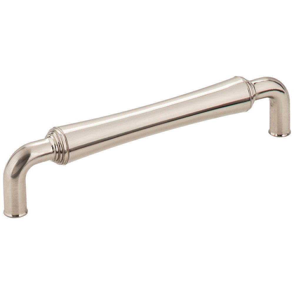 96 mm Center-to-Center Satin Nickel Barrel Bremen 2 Cabinet Pull