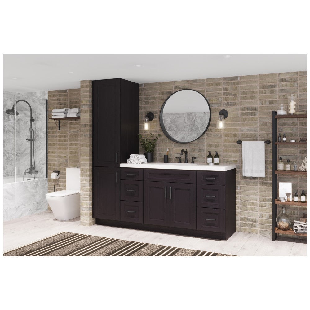 96 mm Center-to-Center Satin Nickel Barrel Bremen 2 Cabinet Pull