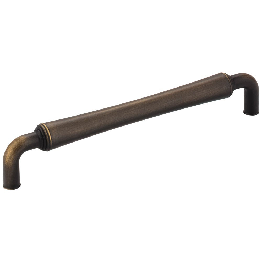 96 mm Center-to-Center Satin Nickel Barrel Bremen 2 Cabinet Pull