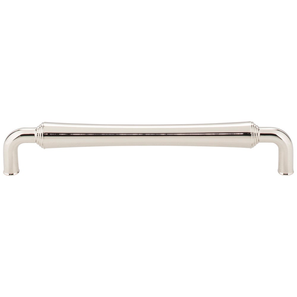 96 mm Center-to-Center Satin Nickel Barrel Bremen 2 Cabinet Pull