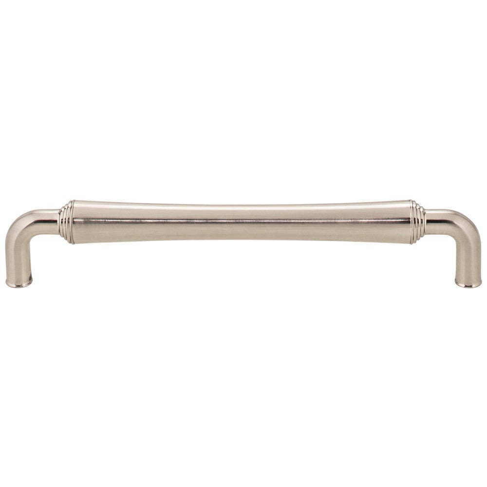96 mm Center-to-Center Satin Nickel Barrel Bremen 2 Cabinet Pull