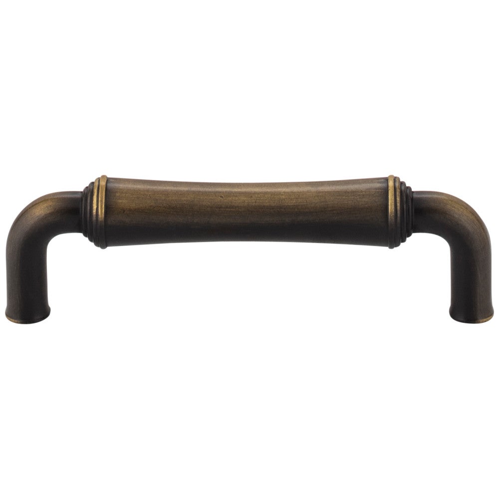 96 mm Center-to-Center Satin Nickel Barrel Bremen 2 Cabinet Pull