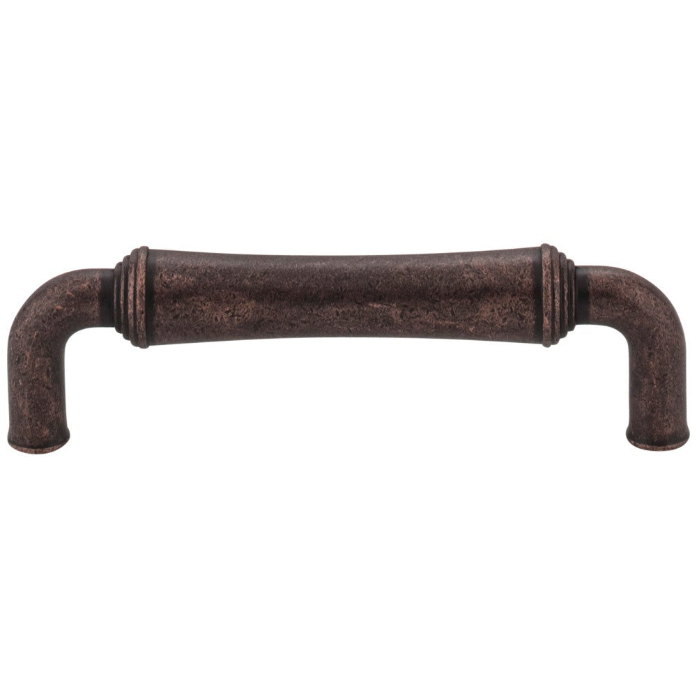 96 mm Center-to-Center Satin Nickel Barrel Bremen 2 Cabinet Pull