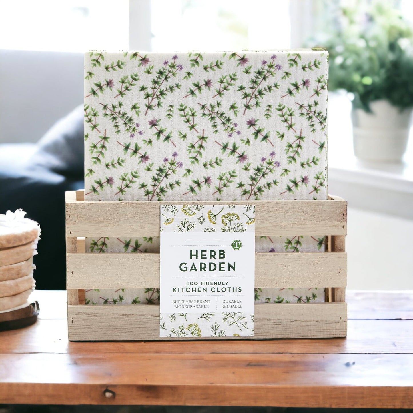 Herb Garden - Biodegradable Cloth | Kitchen Accessories | Kitchen + Metal