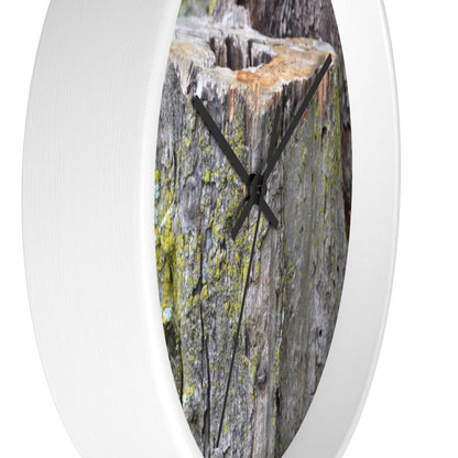 Tree Stump Wall clock