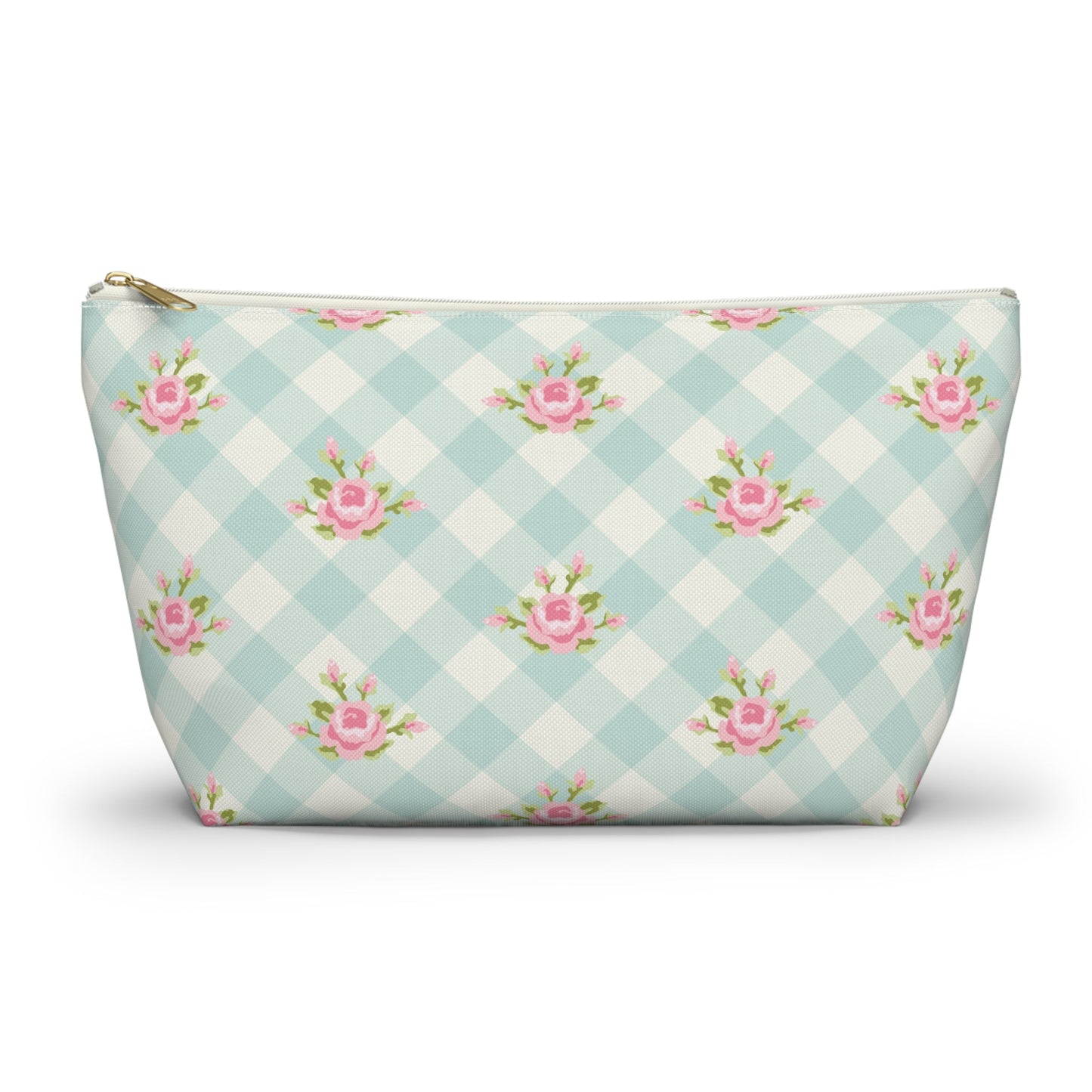 Customizable: Charming Floral Accessory Pouch | Perfect for Makeup, Travel, Gifts, Home Organization, Cute Storage