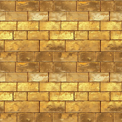 Gilded Treasury Brick Wall
