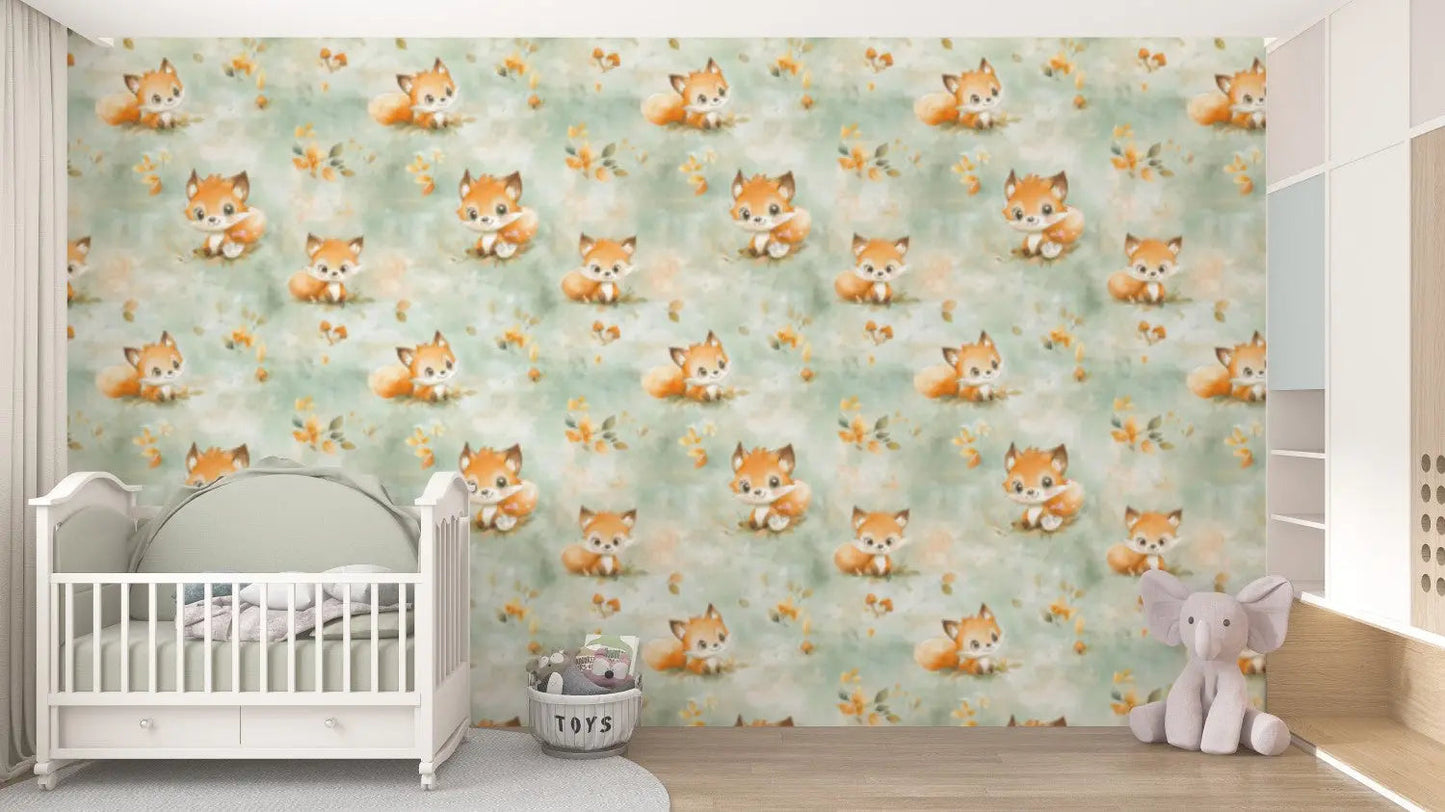 Enchanted Fox & Autumn Meadow