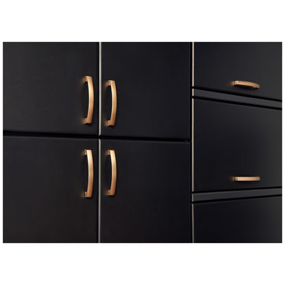 96 mm Center-to-Center Satin Nickel Merrick Cabinet Pull