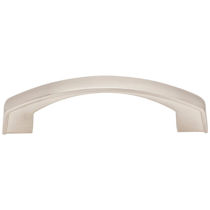 96 mm Center-to-Center Satin Nickel Merrick Cabinet Pull