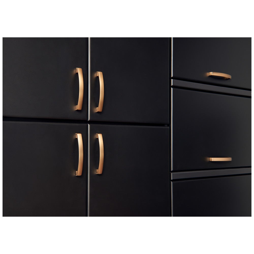 96 mm Center-to-Center Satin Nickel Merrick Cabinet Pull