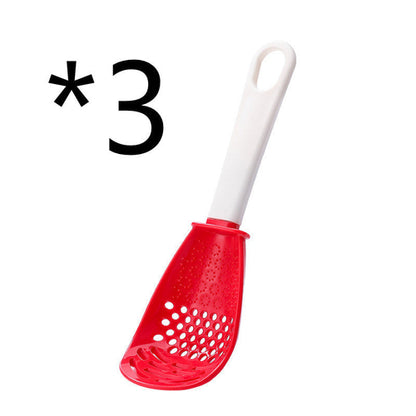 Multifunctional Slotted Spoon Grinding Cooking Spoon Mashed Auxiliary | Kitchen Accessories | Kitchen + Metal