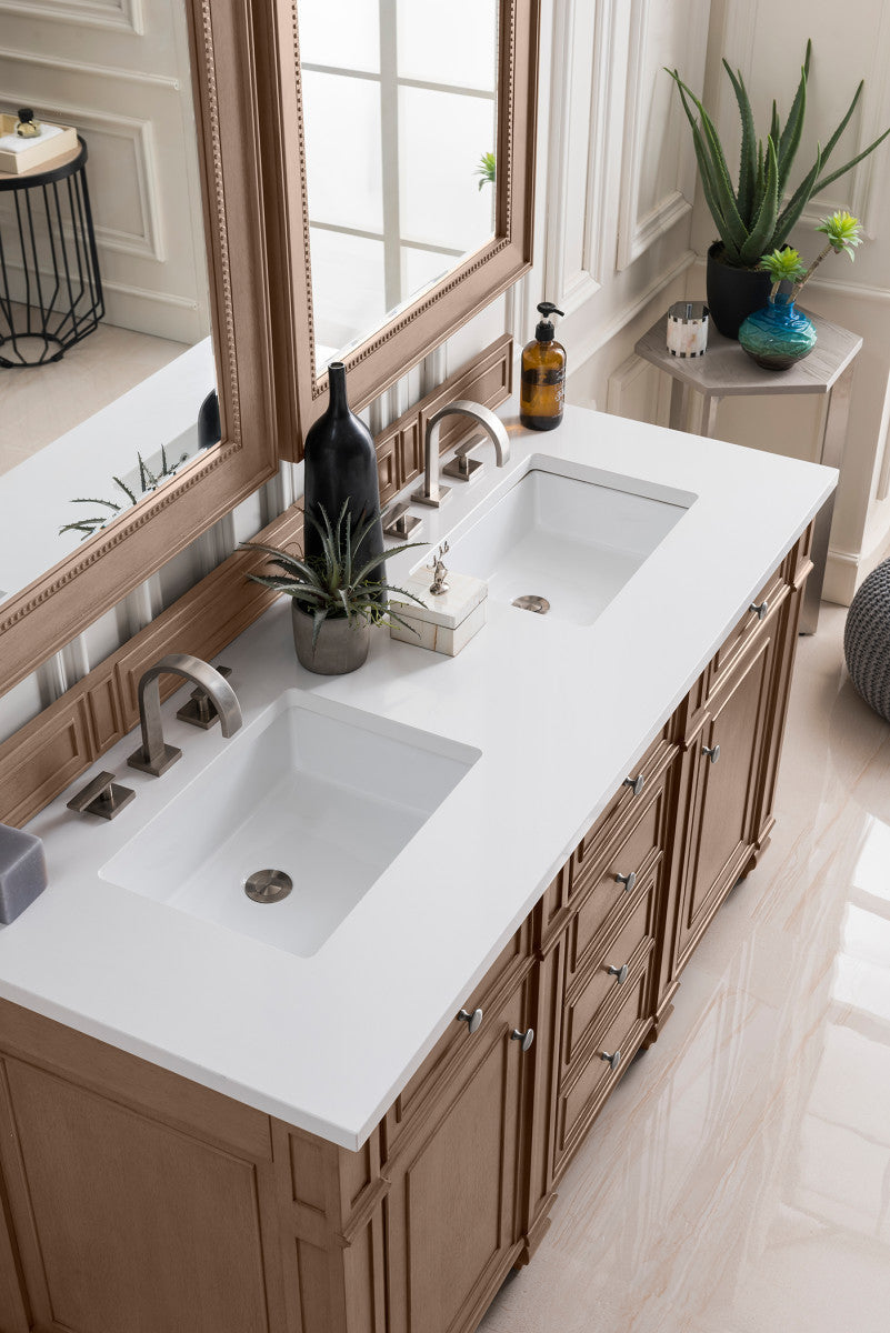 Bristol 60" Double Vanity Cabinet