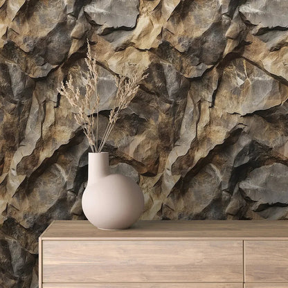 Chiseled Earthstone Mural