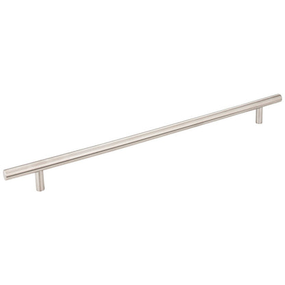 96 mm Center-to-Center Hollow Matte Black Stainless Steel Naples Cabinet Bar Pull