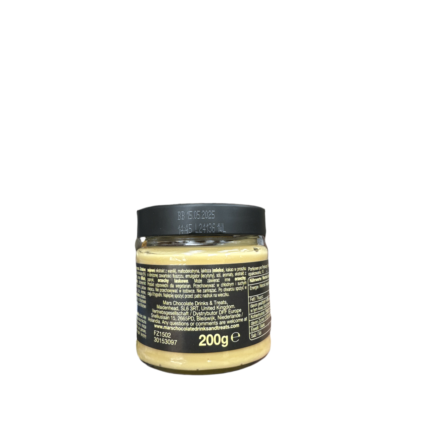 Mars Cream 200g - Rich, Creamy Texture for Delicious Desserts and Baking Recipes