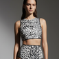 Swim Top / WHITE LEO