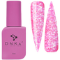 DNKa Cover Base #0065 Kiss Pink with Flakes, 12 ml