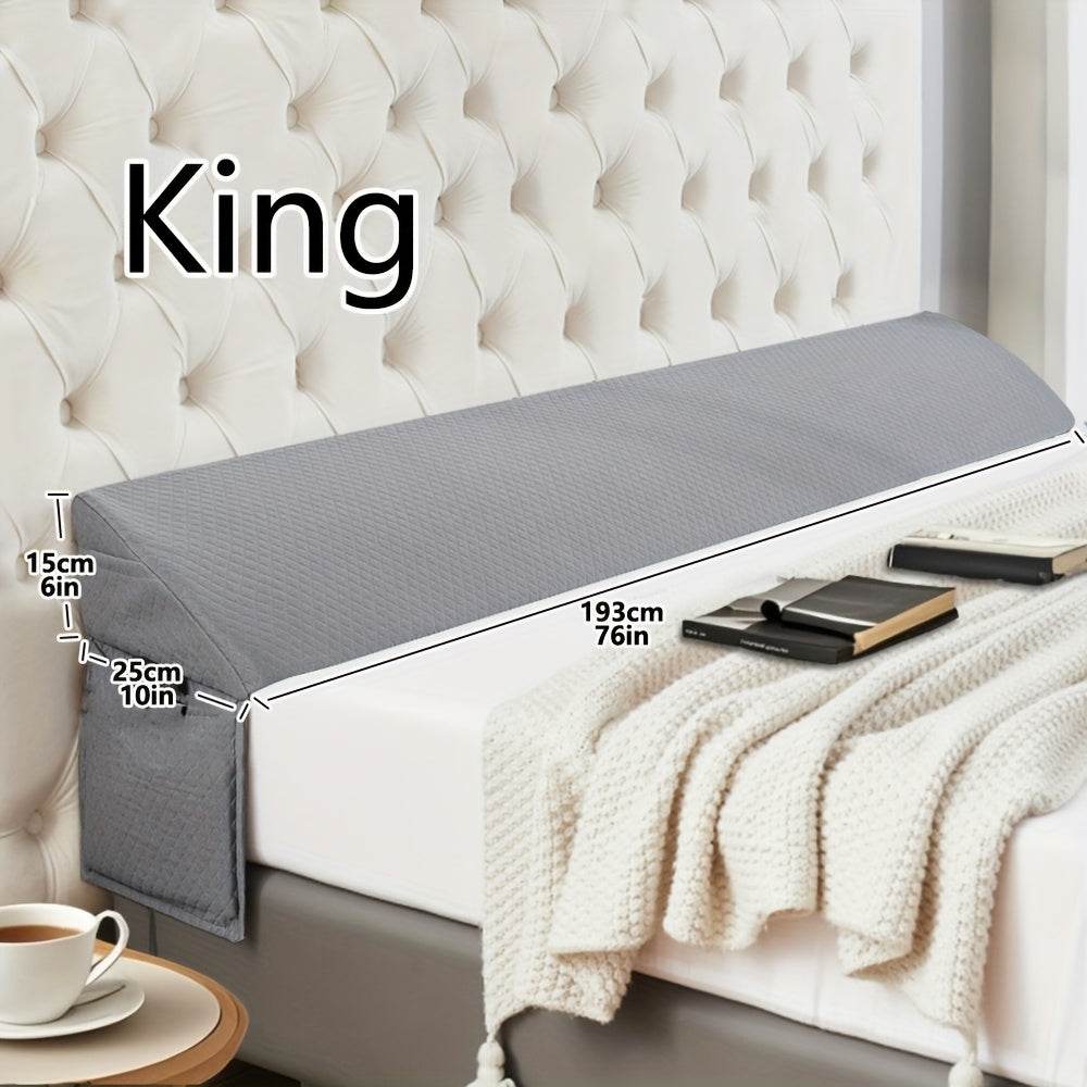 Bed Wedge Pillow Gap Filler for Headboard & Mattress