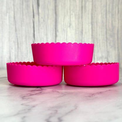 Ravishing Pink 3.25” Scalloped Shorty Tumbler Boot