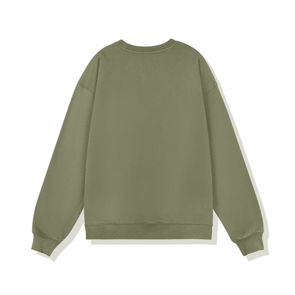 Palestine Roses Logo Drop Shoulders Sweatshirt