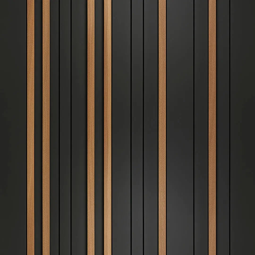 Noir & Oak Linear Panel