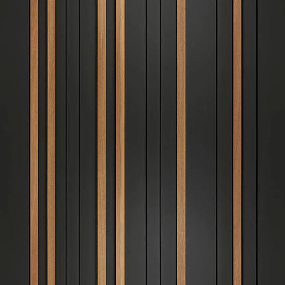 Noir & Oak Linear Panel