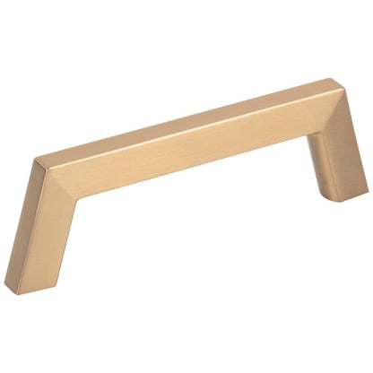96 mm Center-to-Center Satin Nickel Ivan Cabinet Pull