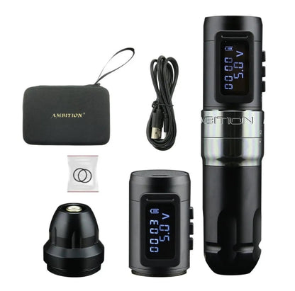 Ambition MARS-U Wireless Tattoo Machine with Adjustable Stroke