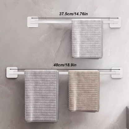 Rustproof NoDrill Towel and Slipper Organizer Rack