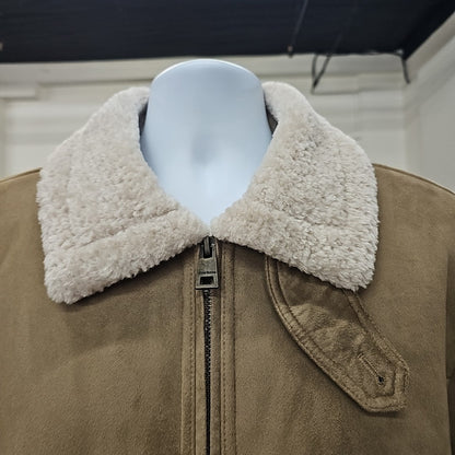 Male Club Room Men's Size L Tan MENS Jacket