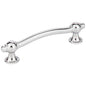 96 mm Center-to-Center Satin Nickel Syracuse Cabinet Bar Pull