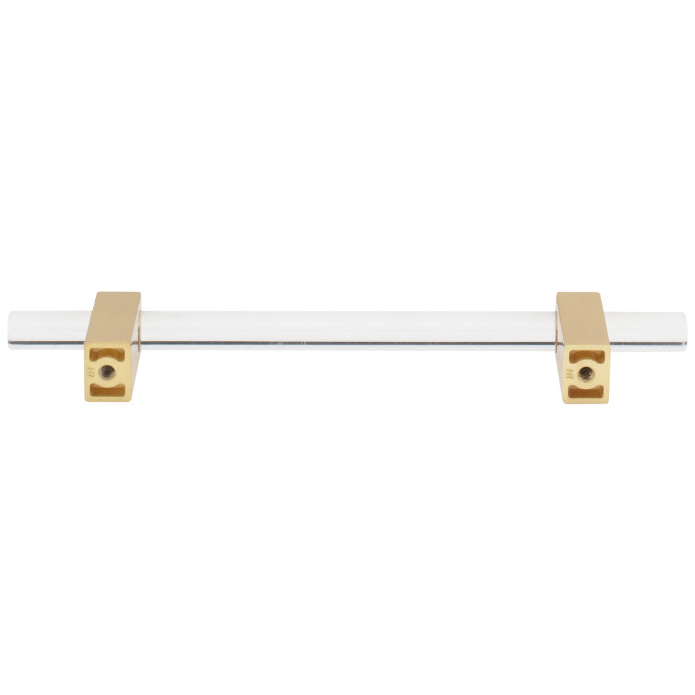 96 mm Center-to-Center Satin Nickel Spencer Cabinet Bar Pull