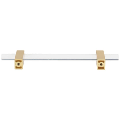96 mm Center-to-Center Satin Nickel Spencer Cabinet Bar Pull
