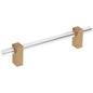 96 mm Center-to-Center Satin Nickel Spencer Cabinet Bar Pull