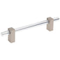 96 mm Center-to-Center Satin Nickel Spencer Cabinet Bar Pull