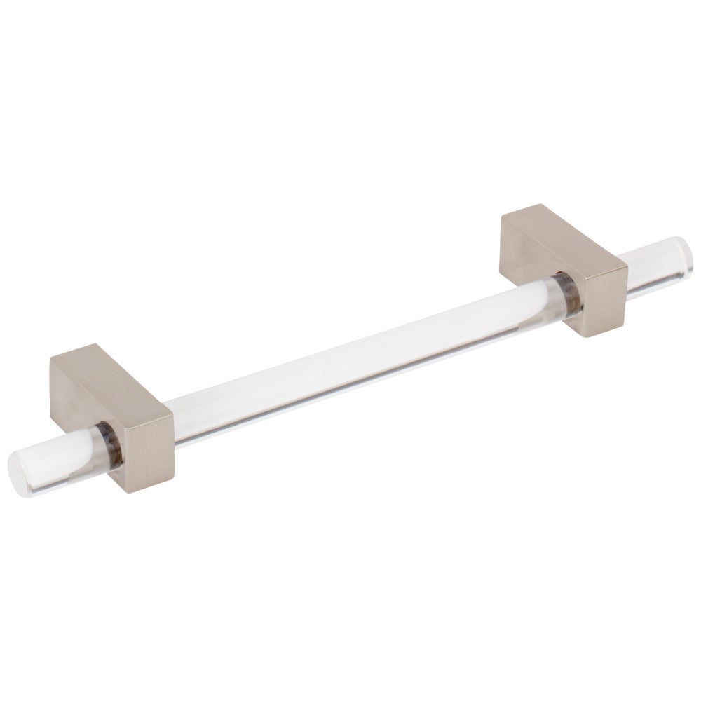 96 mm Center-to-Center Satin Nickel Spencer Cabinet Bar Pull