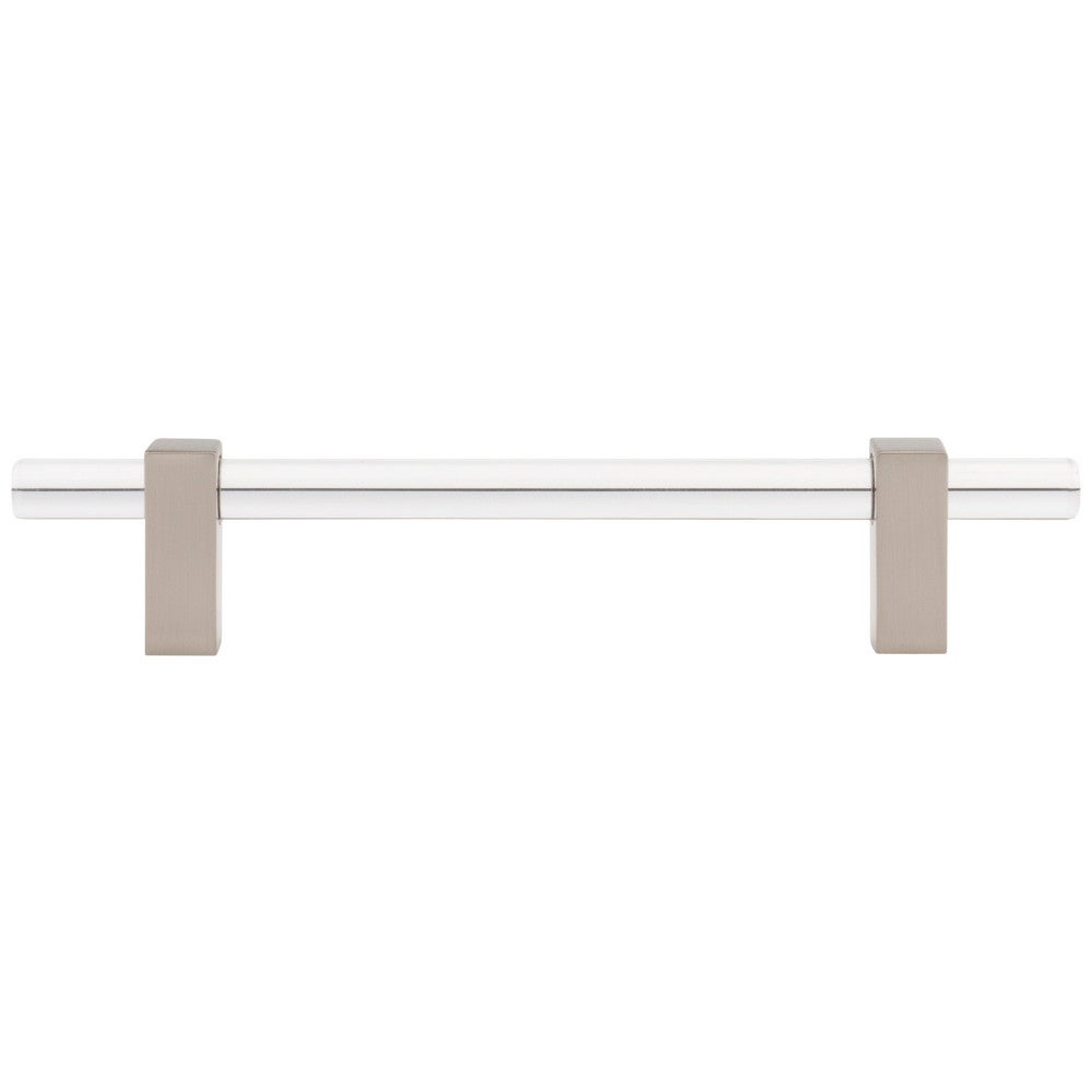 96 mm Center-to-Center Satin Nickel Spencer Cabinet Bar Pull