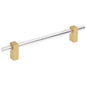 96 mm Center-to-Center Satin Nickel Spencer Cabinet Bar Pull