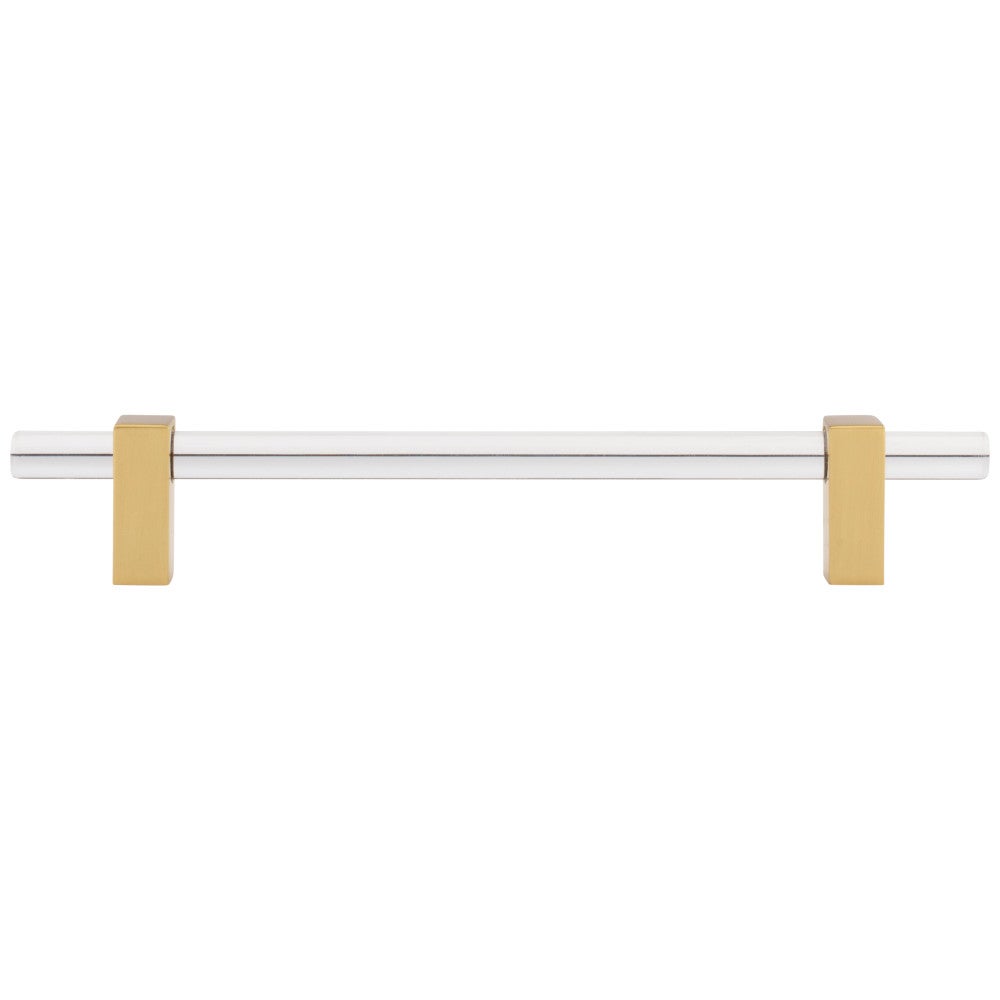 96 mm Center-to-Center Satin Nickel Spencer Cabinet Bar Pull